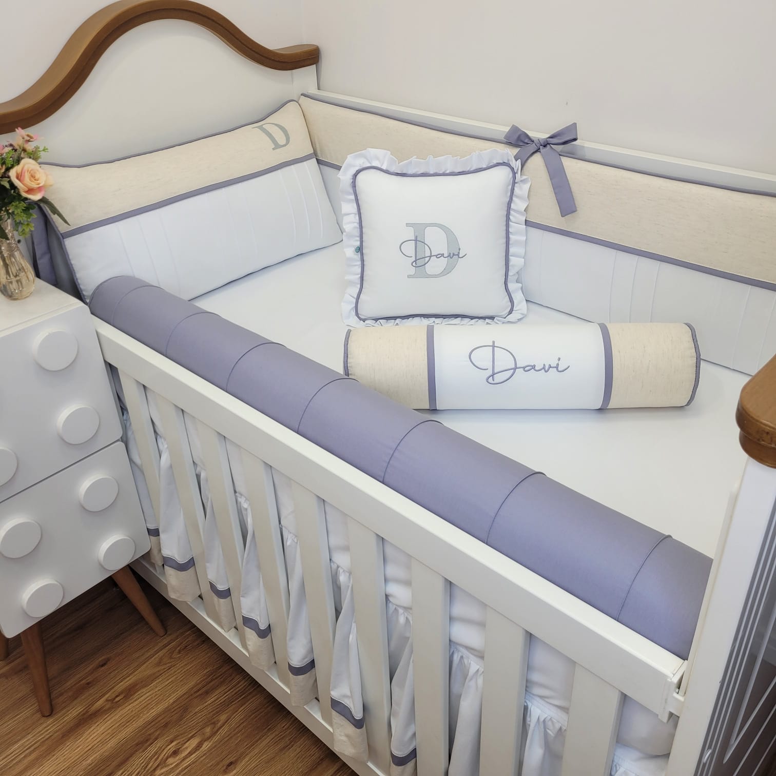 Enxoval Linho Elegance personalizado
